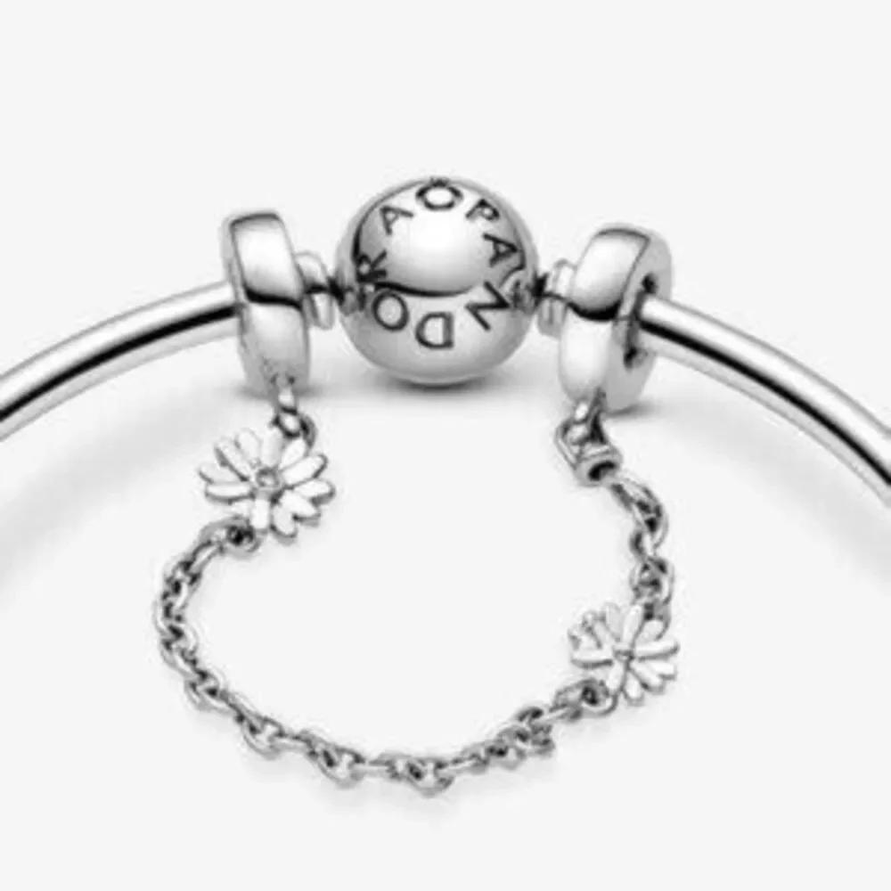 Pandora Flower Safety Chain Charm